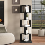 360° Rotating Bookshelf with Acrylic Plate