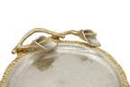 Calla Lily Decorative Pedestal Tray