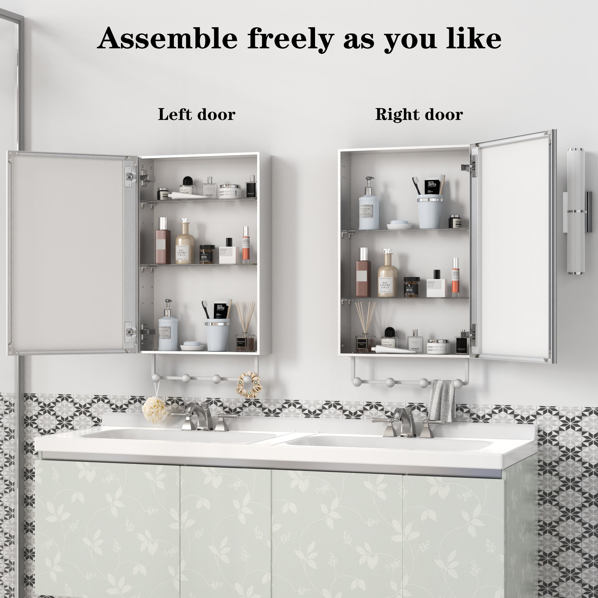 16'' x 24'' Medicine Cabinet with Mirror