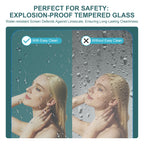 48"W x 76"H Single-Slide Shower Door