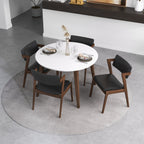 Edwin Mid Century Modern Kitchen Dining Chair (Set of 2)