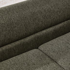 Oversized Pet Sofa, Curved Armrest Rectangular Dog Sofa