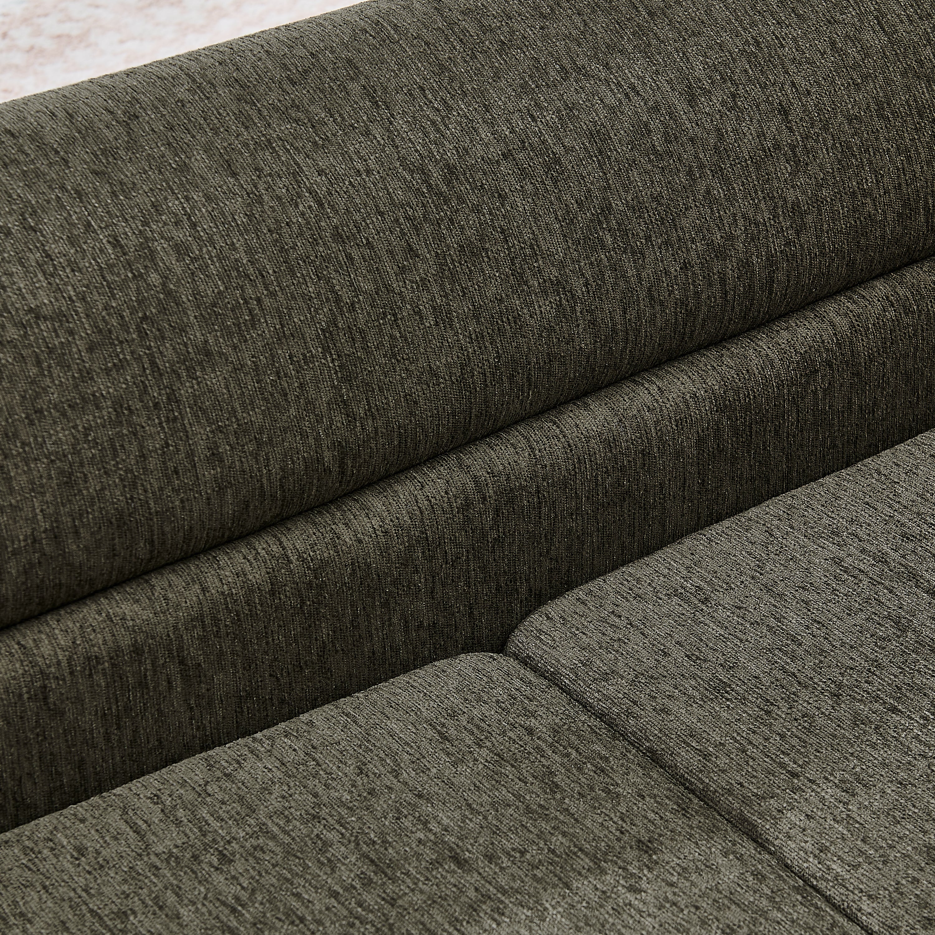 Oversized Pet Sofa, Curved Armrest Rectangular Dog Sofa