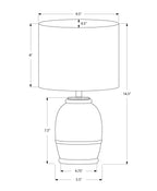 Contemporary 16"h Table Lamp