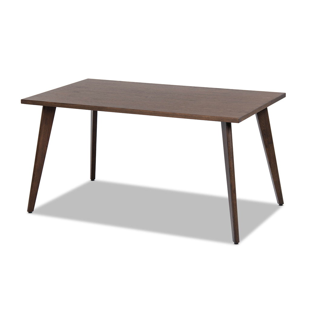 Capri 59-90.5" Solid Oak Dining Table