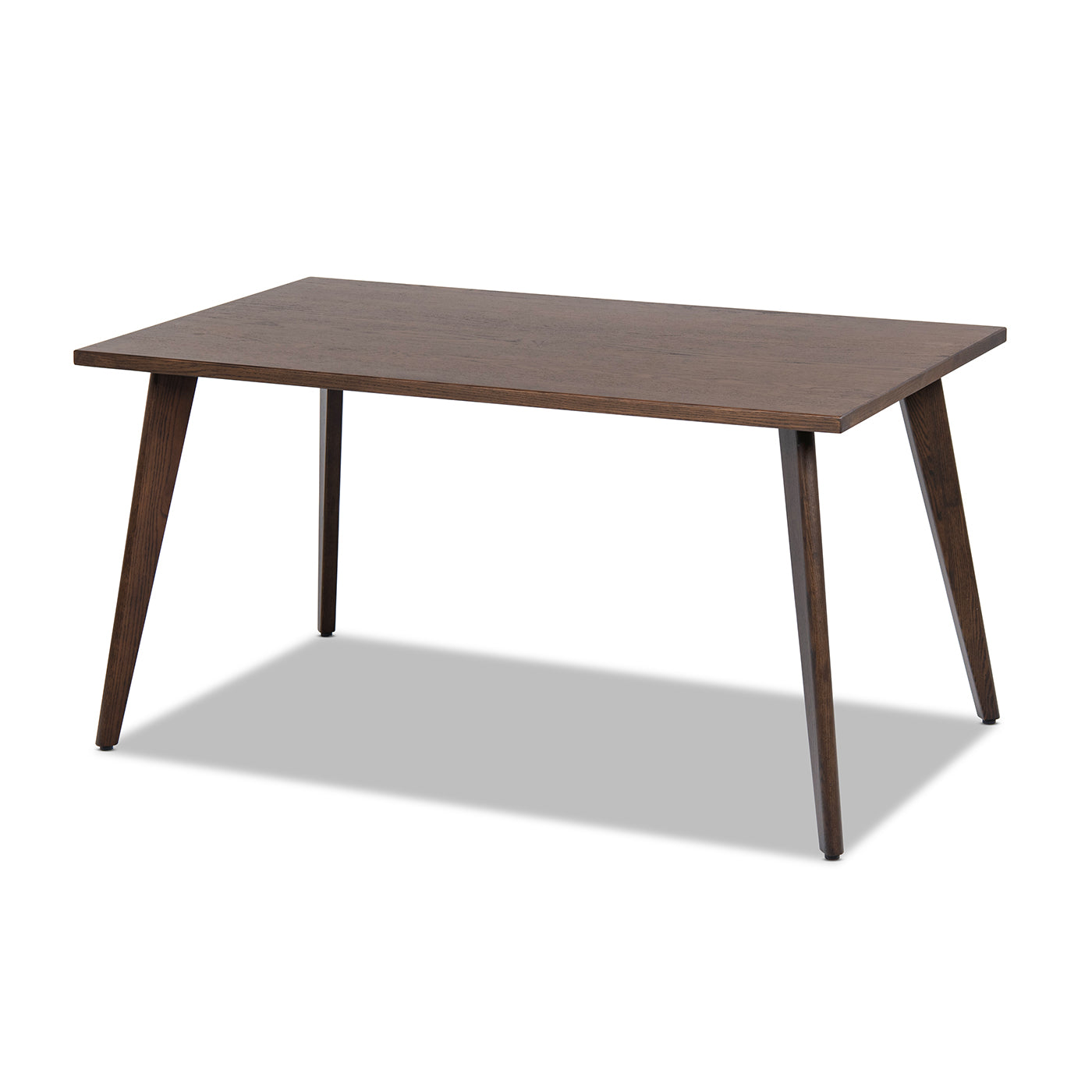 Capri 59-90.5" Solid Oak Dining Table
