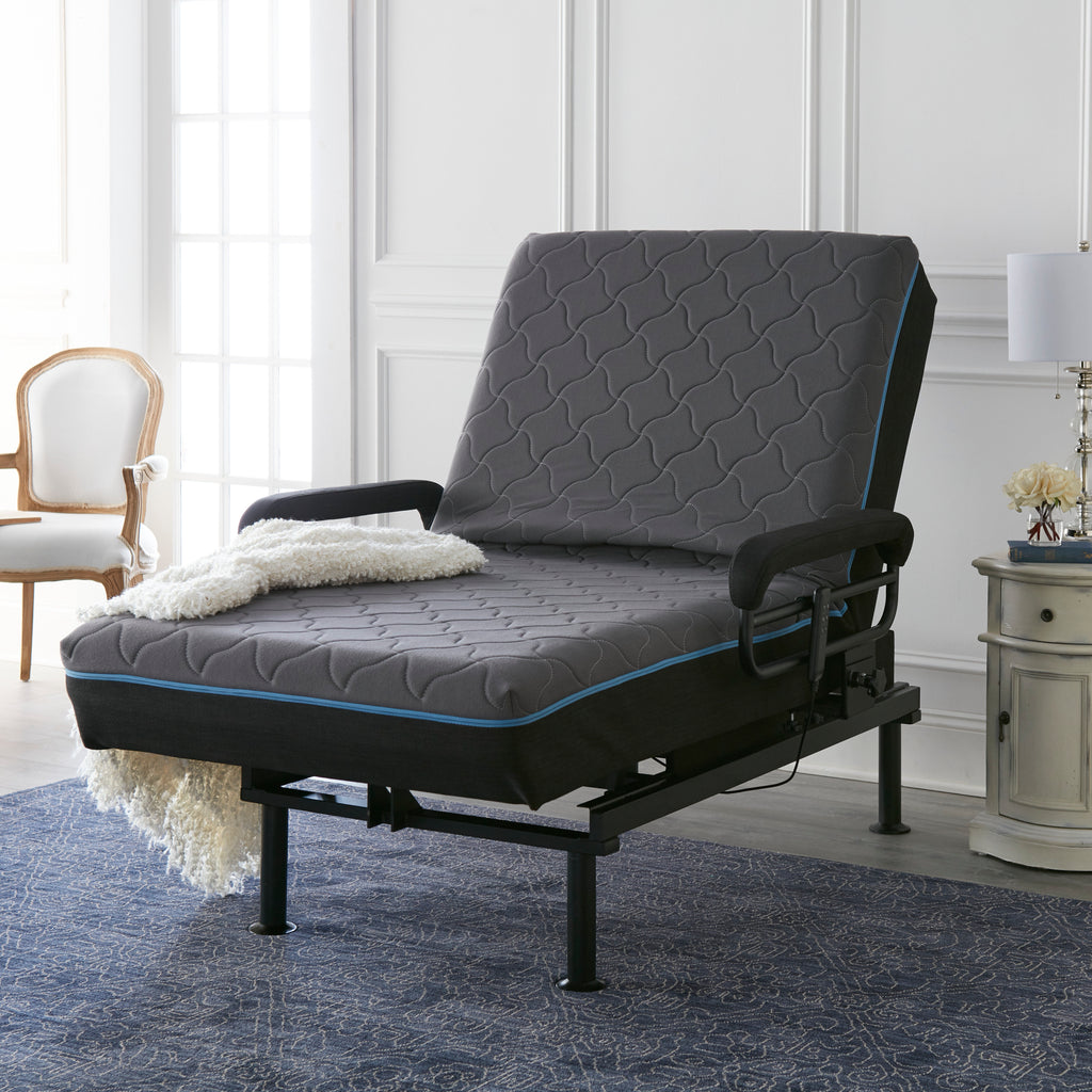 Twin XL Adjustable Sleep to Stand Bed with Convenient Lift Assist TXL