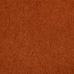 Round Armrest Loveseat (Dark Orange + Brown)