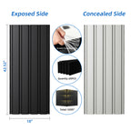 Galvanized Metal Roof Panels - 20 Piece Set