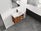 28" Wall-Mounted Bathroom Vanity
