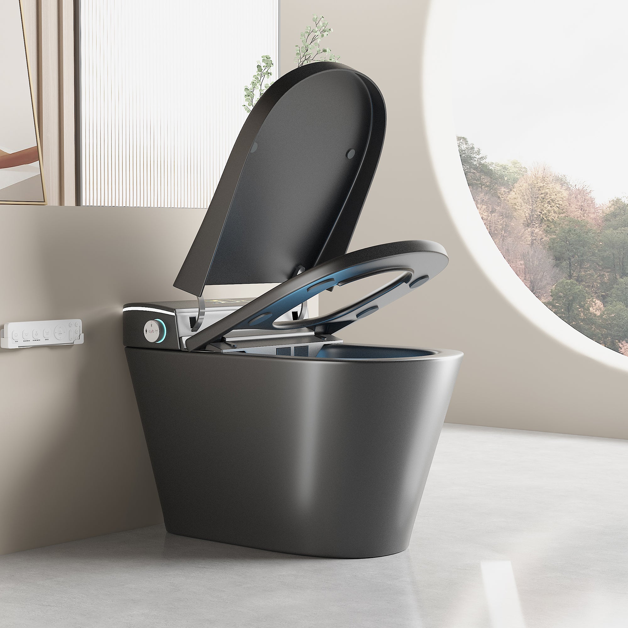 Unique Smart Toile with Integrated Bidet