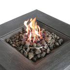Fiber Reinforced Concrete Propane/Natural Gas Fire Pit Table