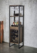 Narik Weathered Wine Rack
