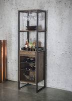Narik Weathered Wine Rack