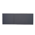 2" Thick Chaise Lounge Cushion In Dark