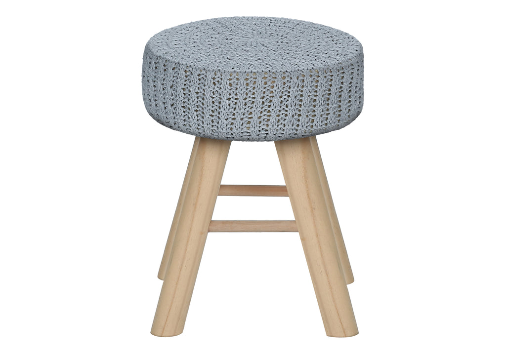 12" Round Ottoman, Pouf, Footrest, Foot Stool