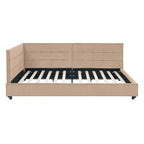 Full Size Upholstered Tufted Bed Frame