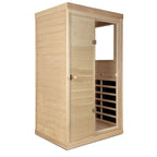 Canadian Hemlock Wood One Person Far Infrared Sauna
