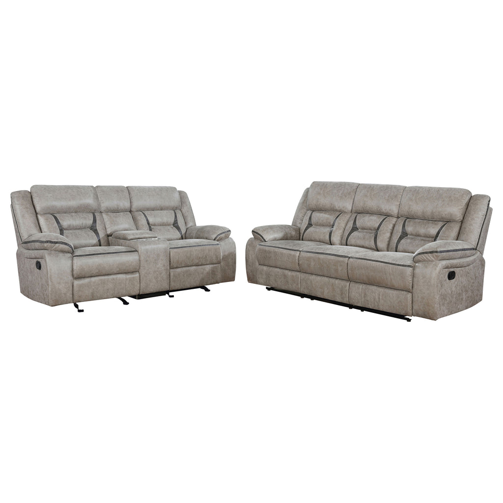 Brazelton Reclining Sofa and Loveseat Set
