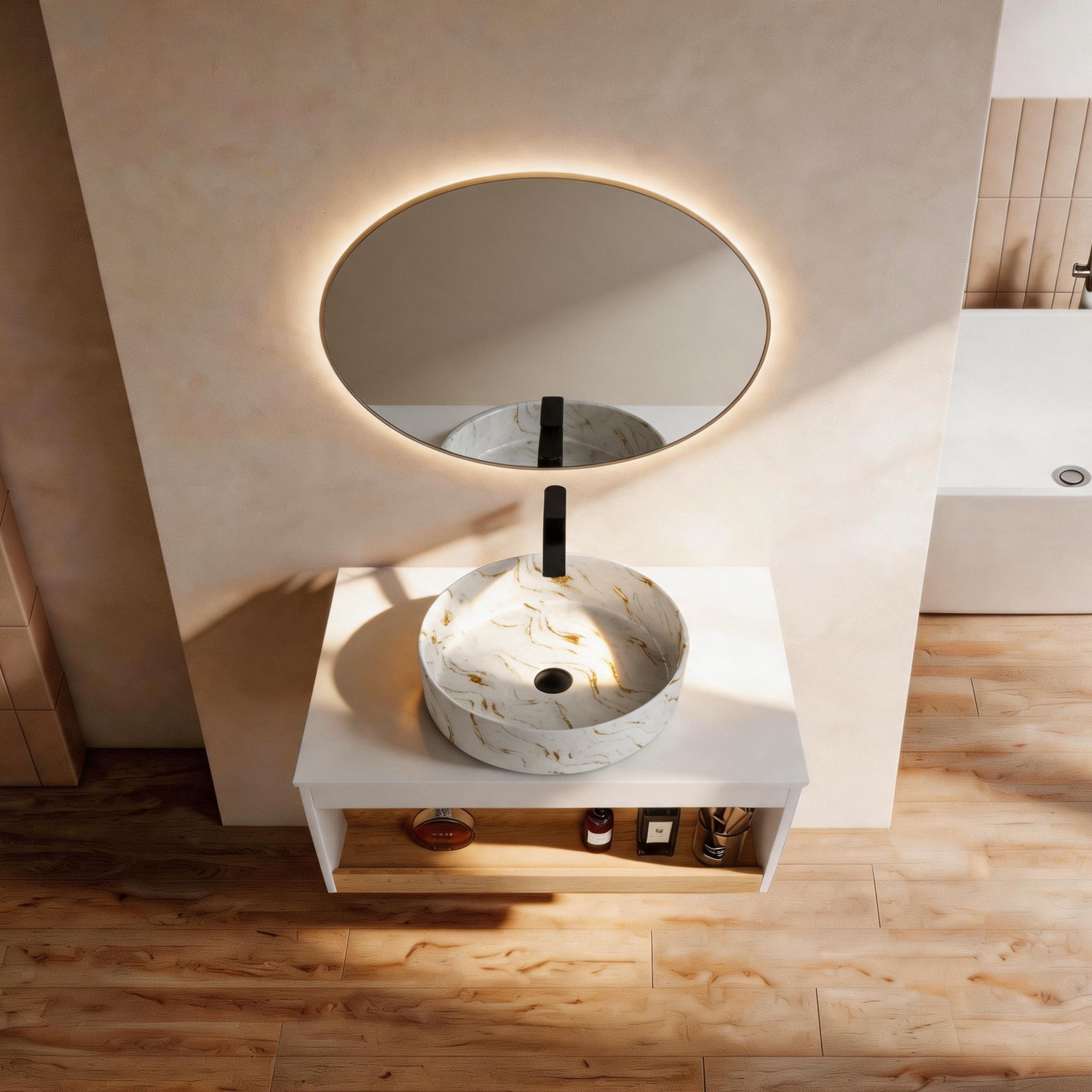 30" Floating Bathroom Vanity