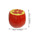 Pomegranate Fruit Stool - Oversized Resin Stool and Side Table