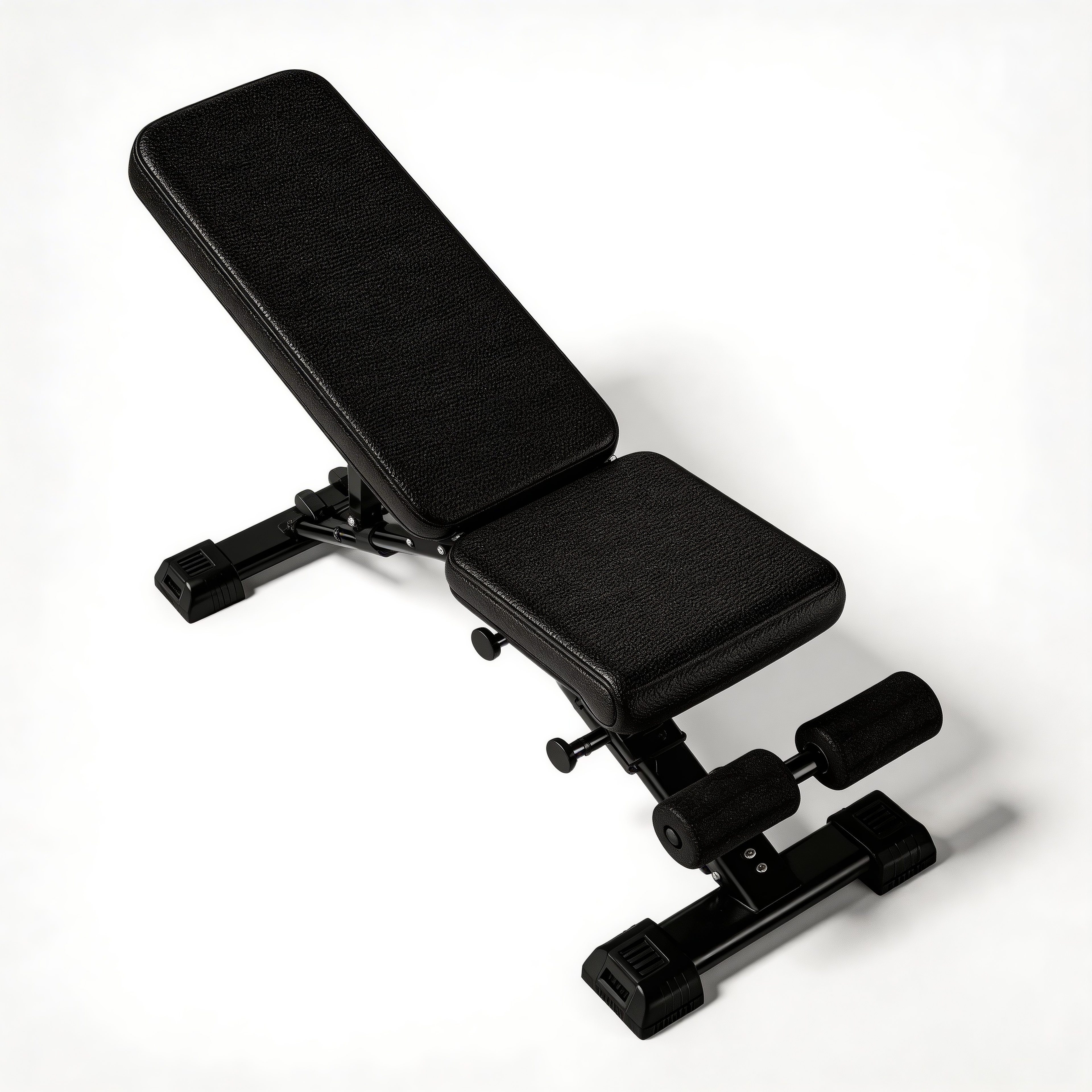 Adjustable Weight Bench with Resistance Bands