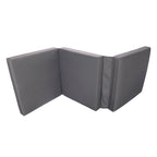 Gray Broadway/Ian Chaise Lounge Cushion (Triple Folds)