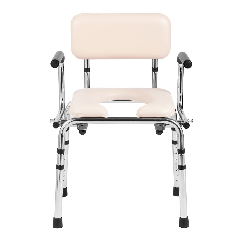 Commode Chair, Bedside Commode with Padded Seat