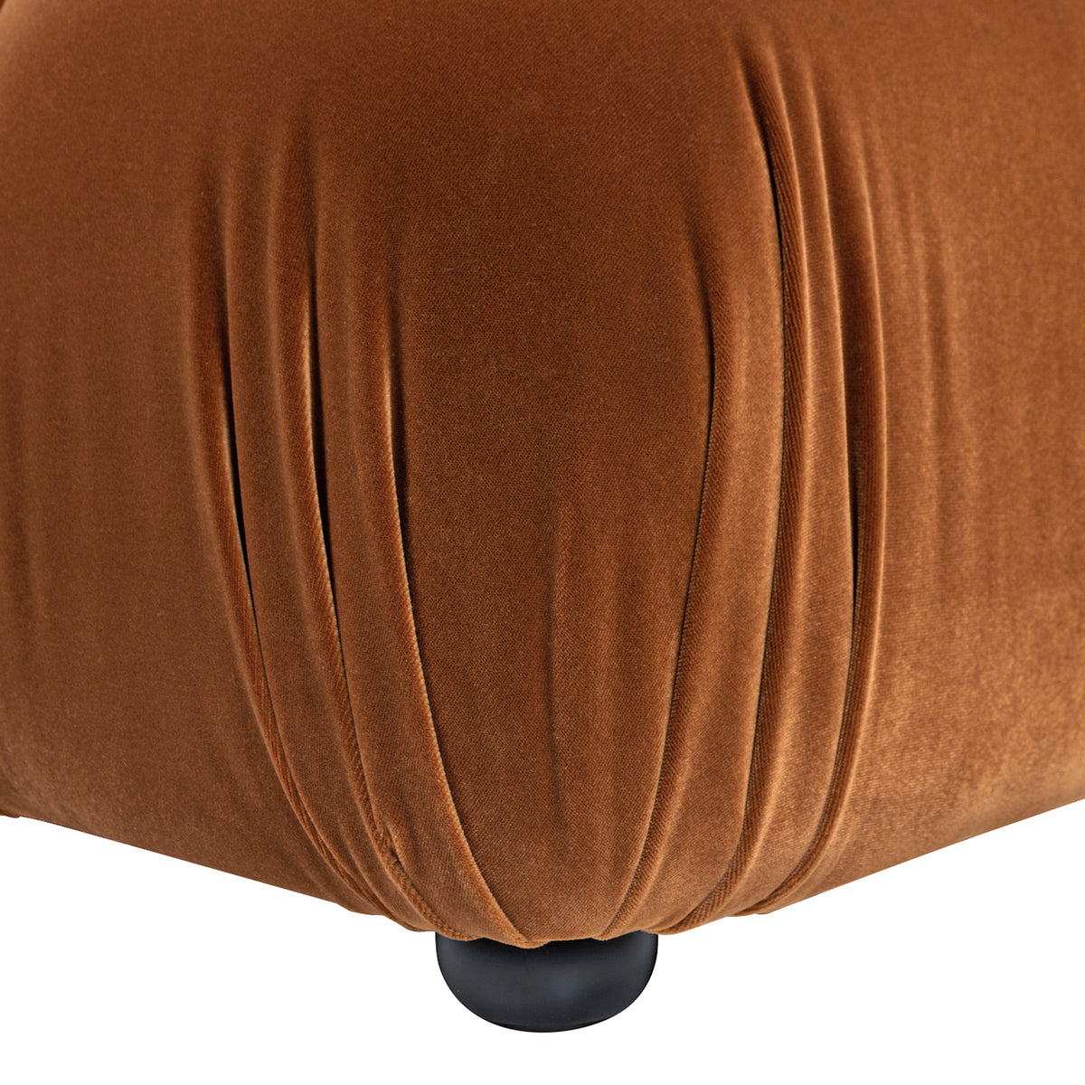 Marcel 36-Inch Bubble Modular Lounge Chair, Olive Velvet