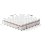 12 Inch Firm Hybrid Mattress – King Size