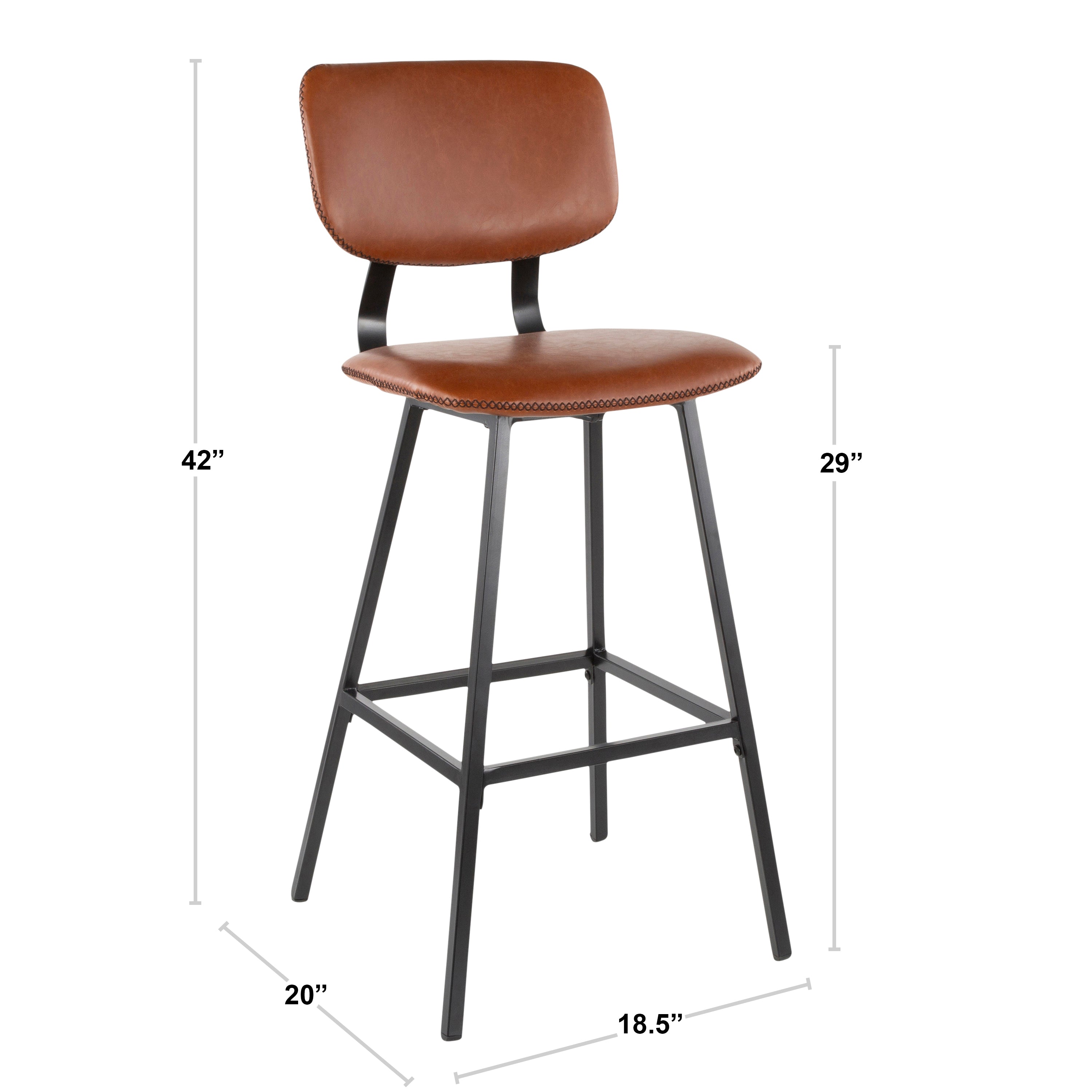 Foundry Contemporary Barstool Set