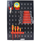 4ft Metal Pegboard Wall Organizer