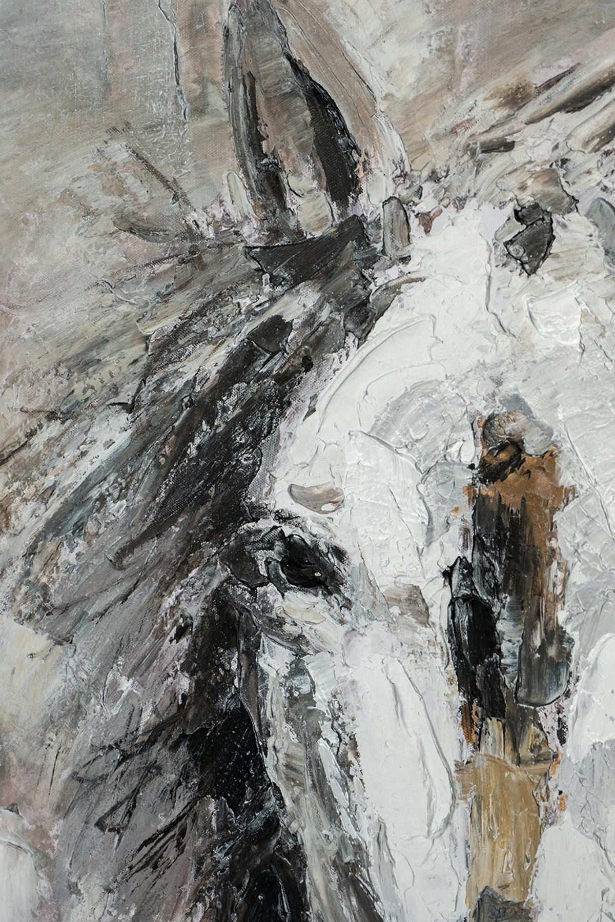 Hand-Painted Horse Artwork