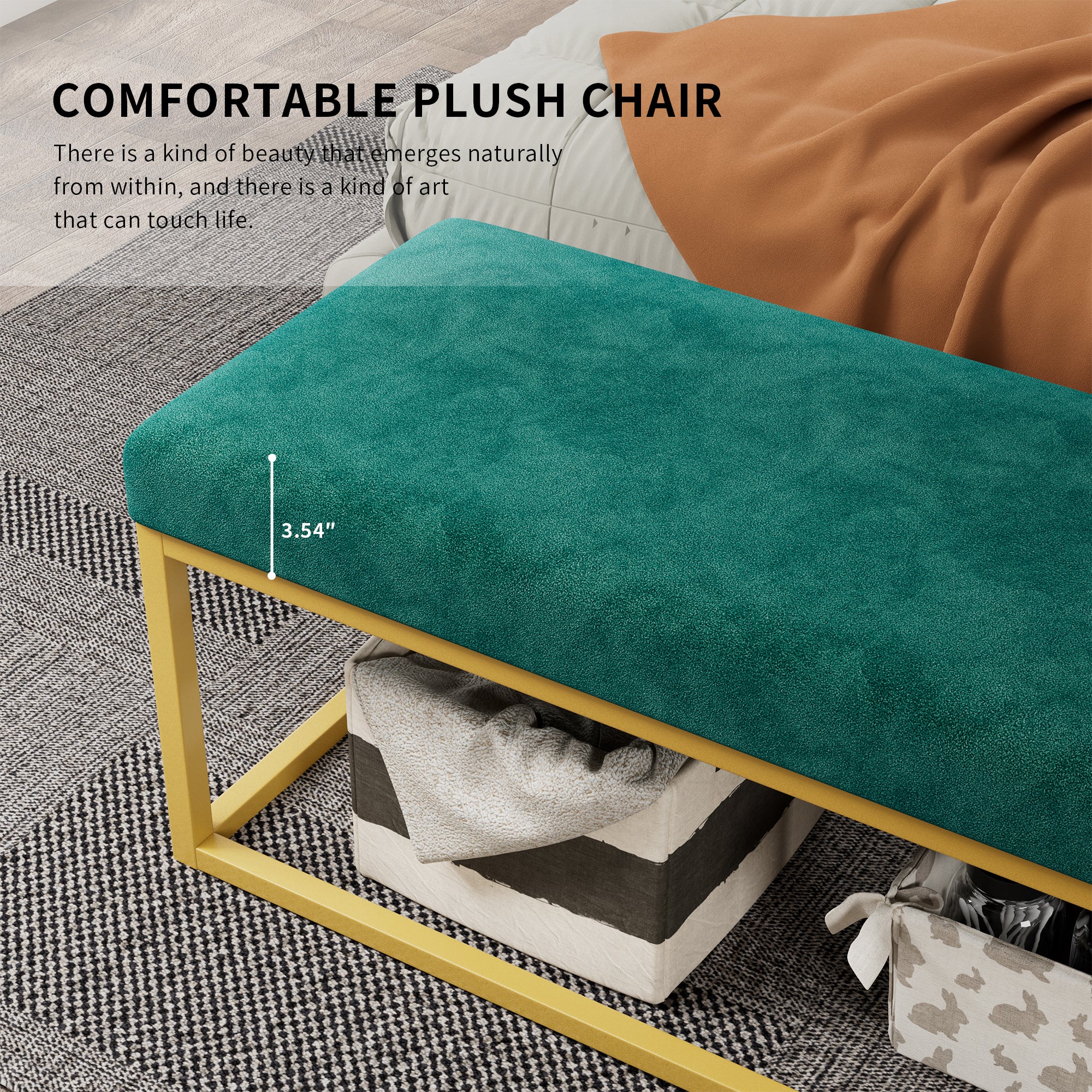 Storage Bench for Entryway