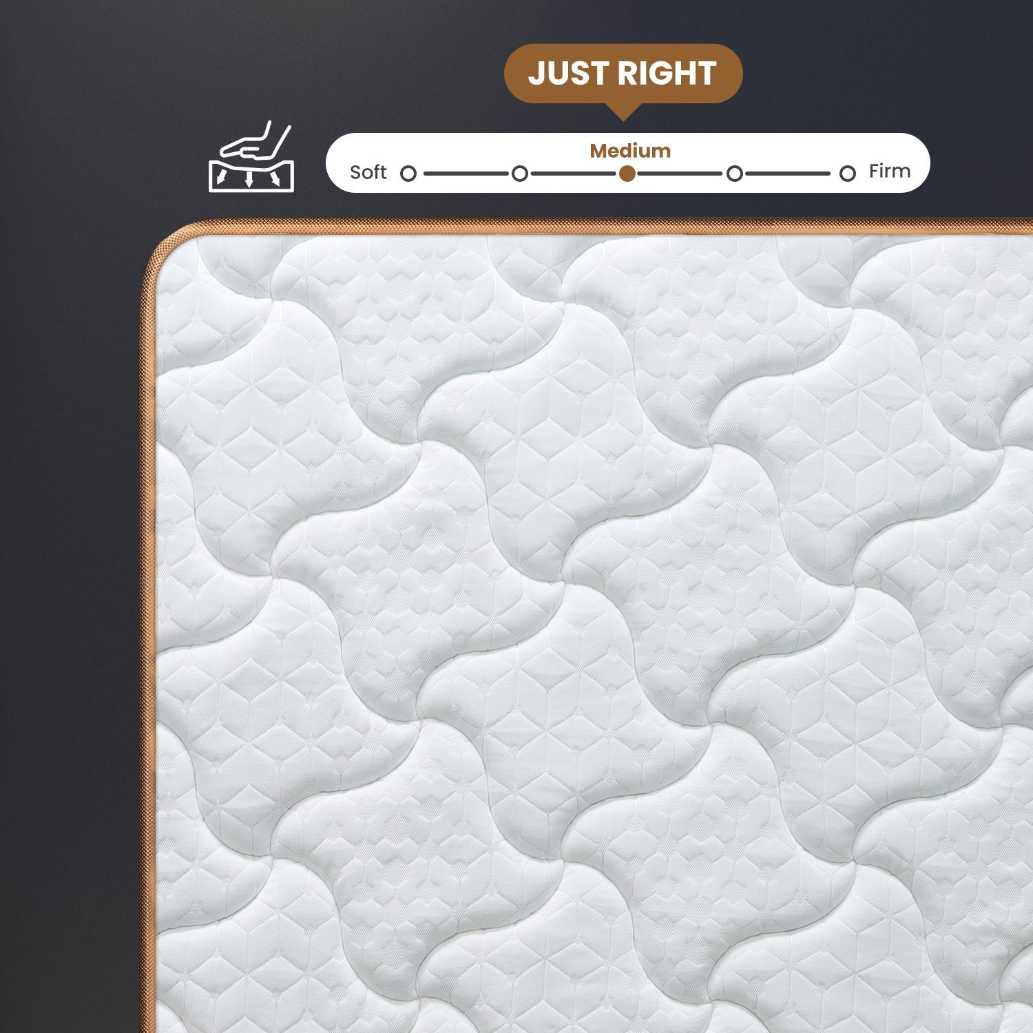 Home 10" Flexpedic Luxury Memory Foam & Pocket Spring Mattress