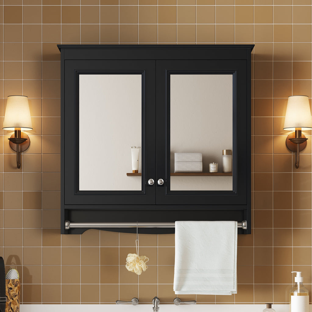 3-in-1 Bathroom Mirror Cabinet
