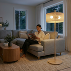 Classic Modern Floor Lamp - Upward Lighting Design