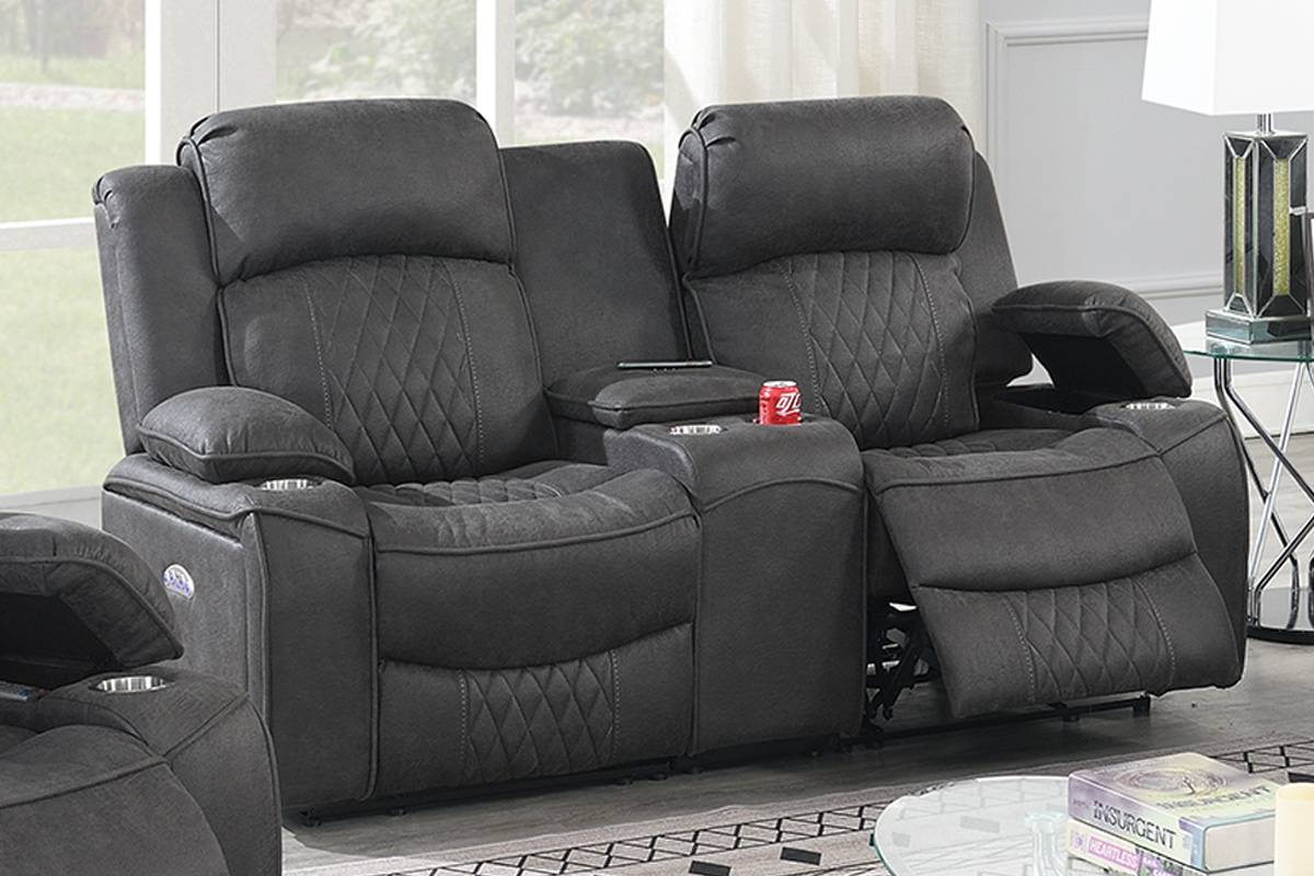 Contemporary Style Power Motion Living Room Set