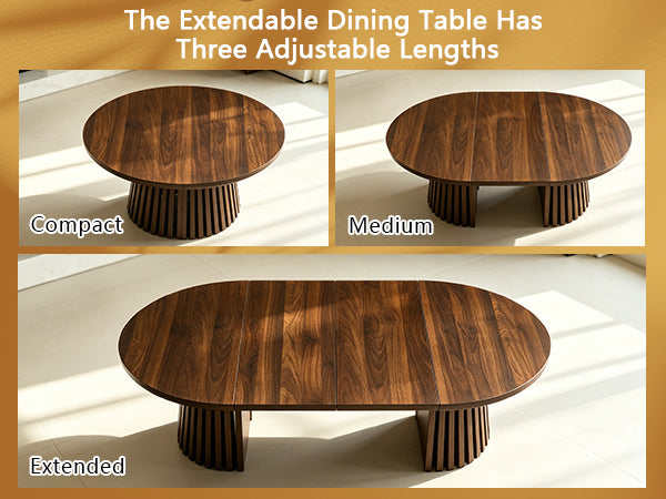 Flexible Round Wooden Coffee Table