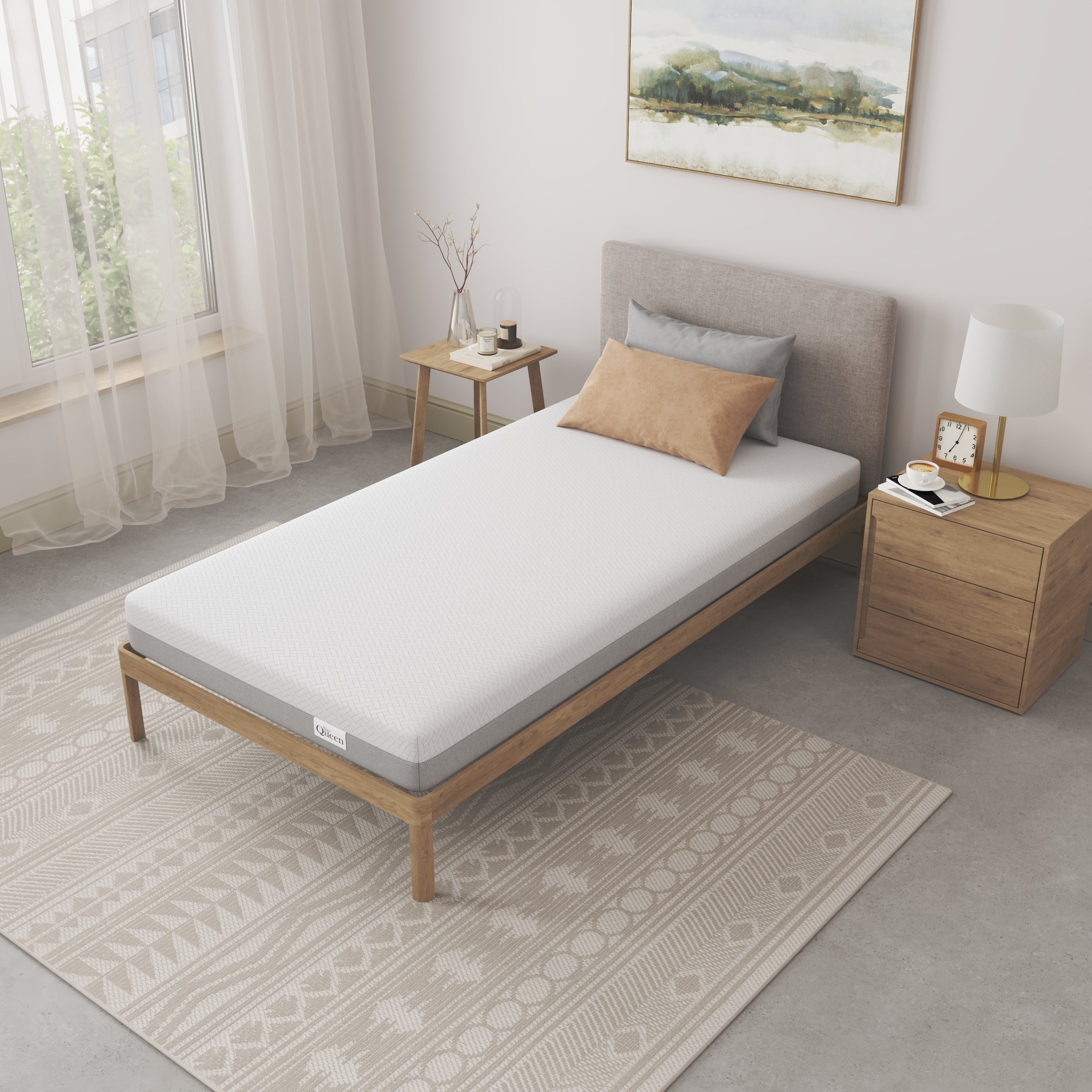 NapQueen 6 Inch Twin XL Size Memory Foam Mattress