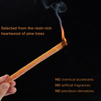 40 Lbs Fatwood Fire Starter Sticks, 100%