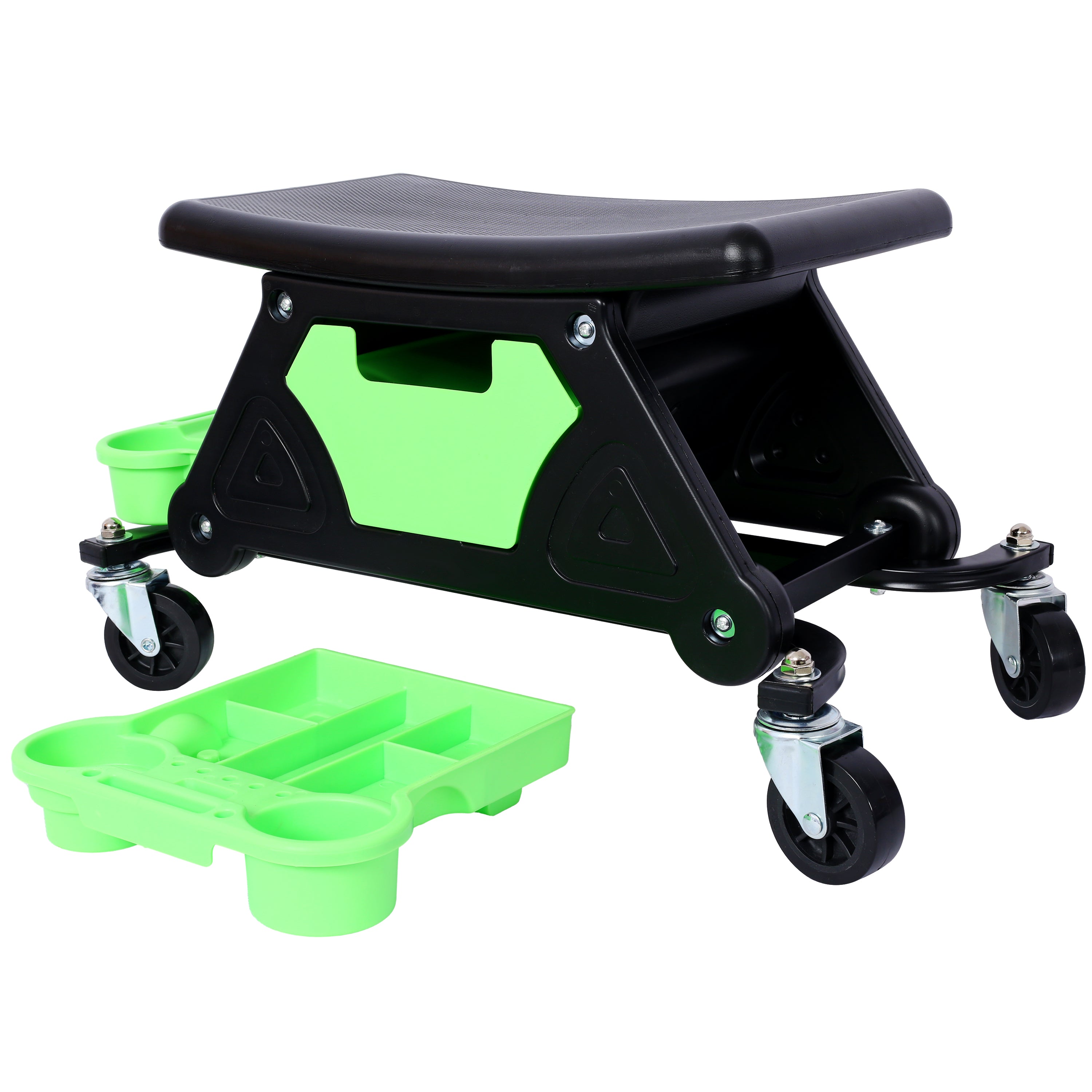 Heavy-Duty Mechanic Stool with Tool Storage