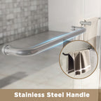 Double Sliding Shower Door with Aluminum Frame