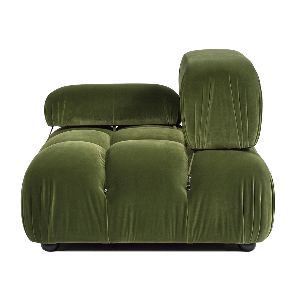 Marcel 36" Bubble Modular Modern Lounge Arm Chair, Olive
