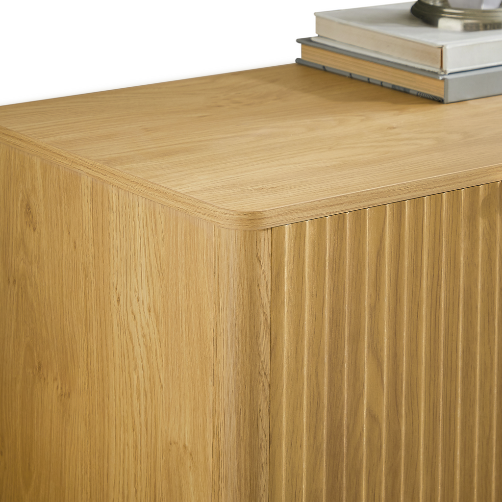 34.3" Modern Wavy Sideboard
