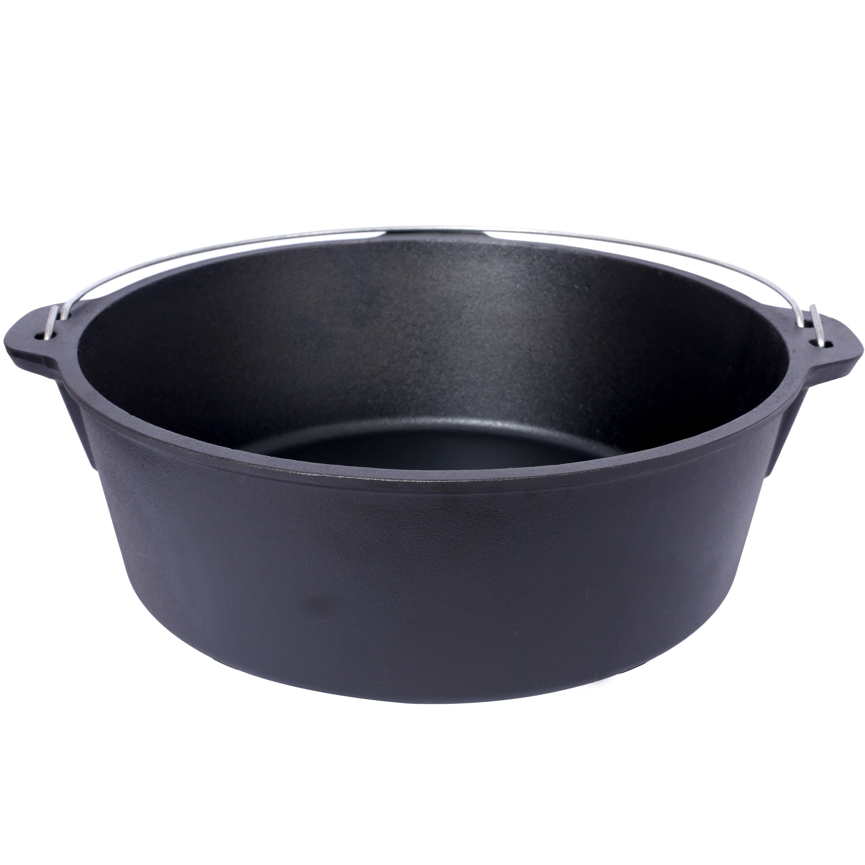 Pre-Seasoned Cast Iron Dutch Oven With Skillet Lid