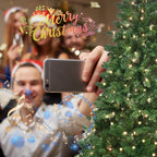 6ft Christmas Tree with WiFi-Controlled RGB Lights