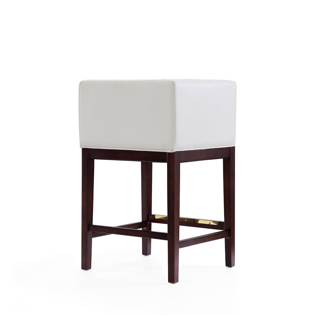 Kingsley Wood Upholstered Counter Stool