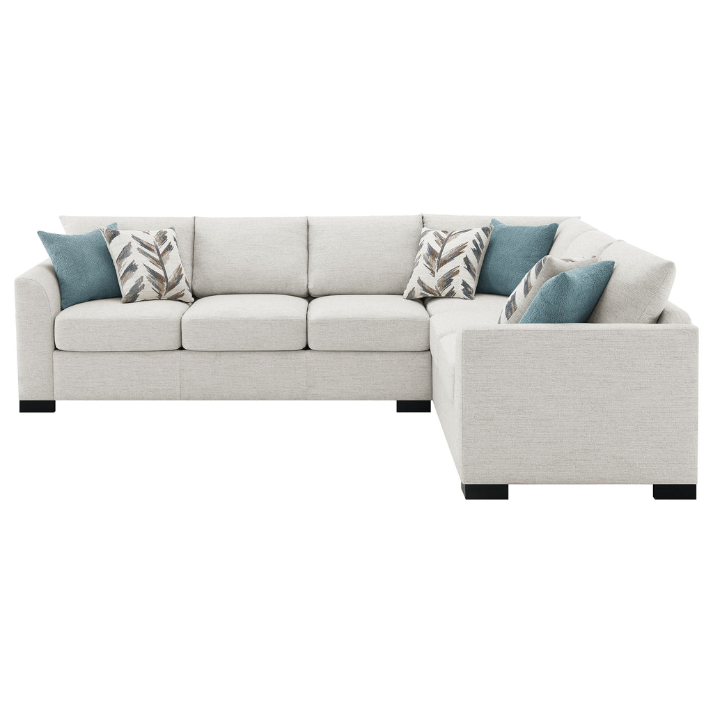 Radison Greige Upholstered Sectional Sofa