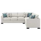 Radison Greige Upholstered Sectional Sofa
